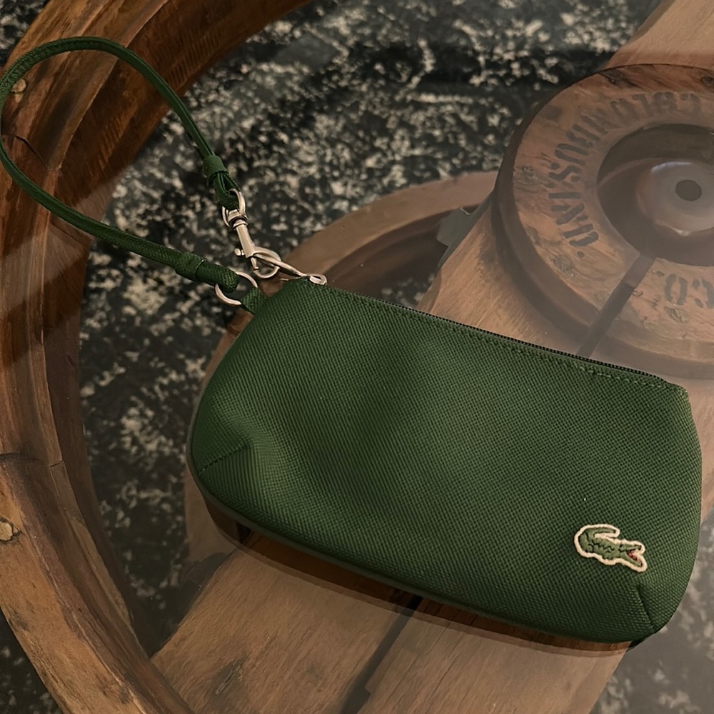 Lacoste wristlet pouch